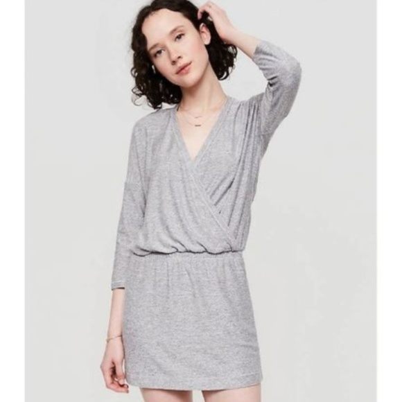 Lou & Grey Dresses & Skirts - [Lou and Grey] Marlknit Blouson Dress With Pockets
